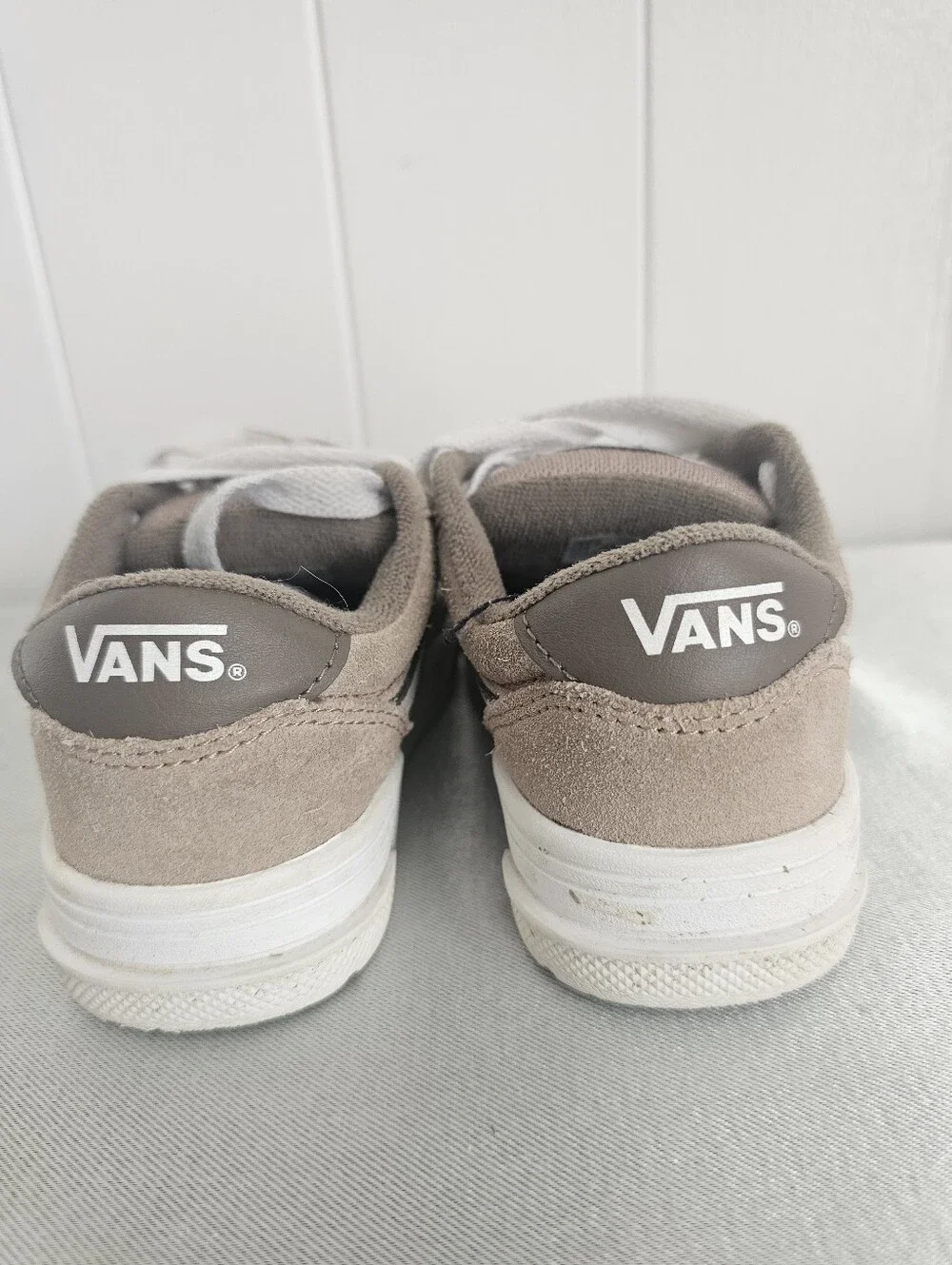 VANS Hylane Toddler / Youth Tan Suede Sneakers